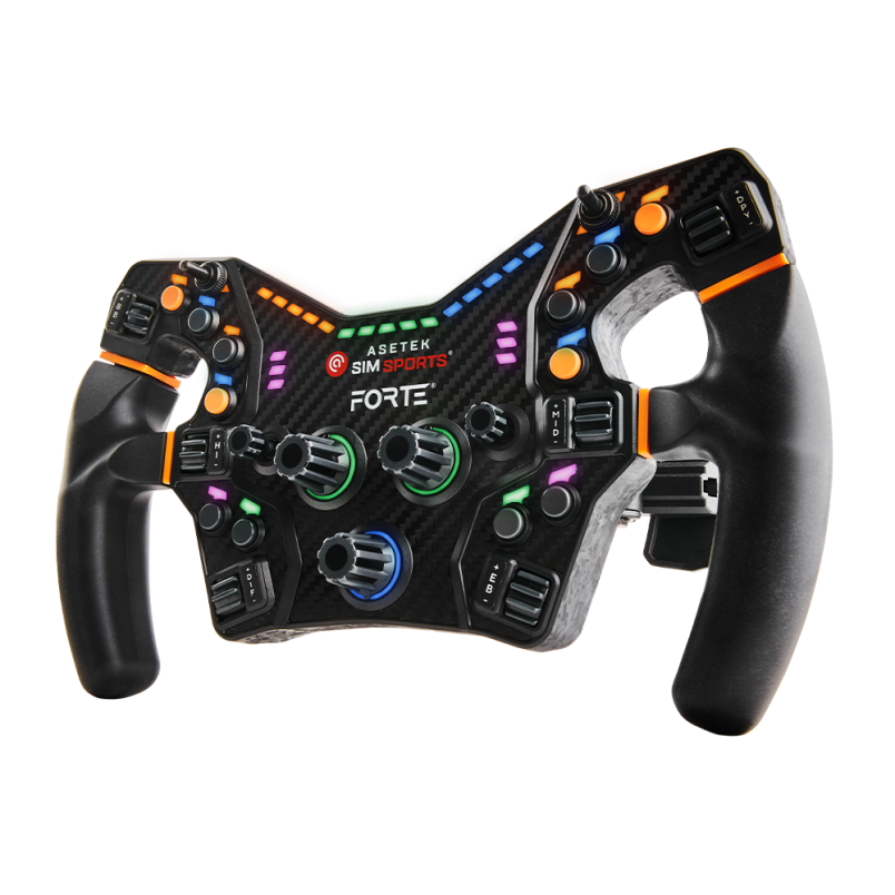 Asetek Forte Formula Sim Racing Steering Wheel