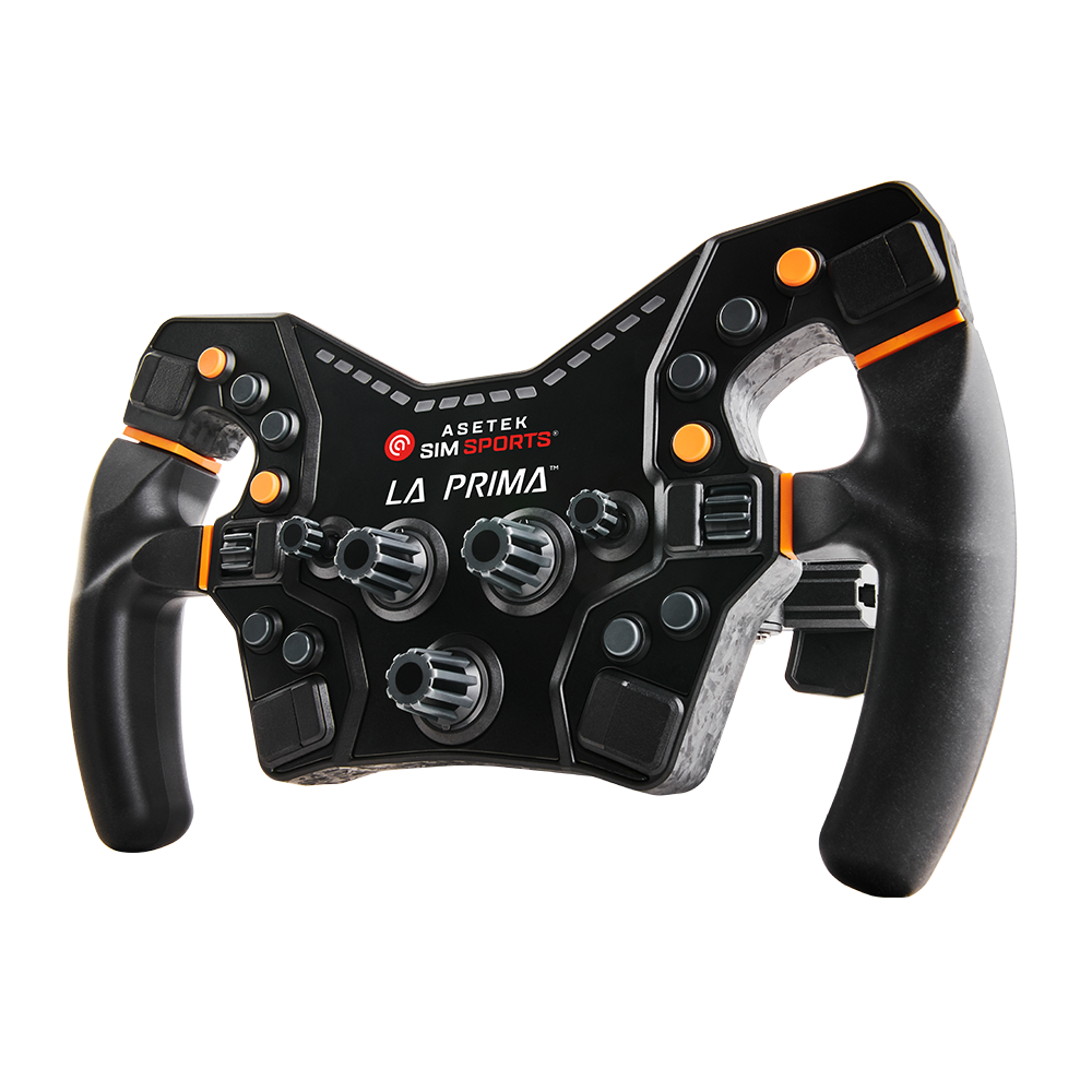 Asetek La Prima Formula Sim Racing Steering Wheel