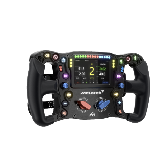 Volant de course - Ascher Racing - McLaren Artura Pro-SC - Noir - PC - Performance immersive - Informatique