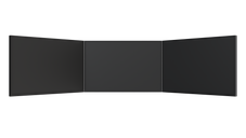Triple 43" Flat Display