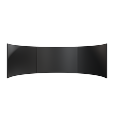 Triple 55" Curved Display